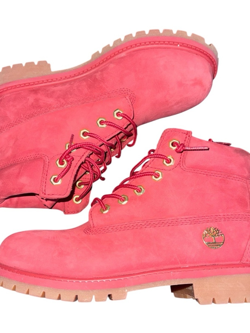 Timberland Boots red Suede ReBolt Boys